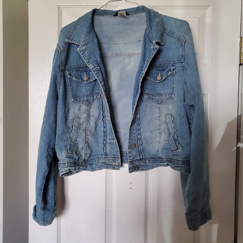 Vintage Supplies Jean Jacket size XL